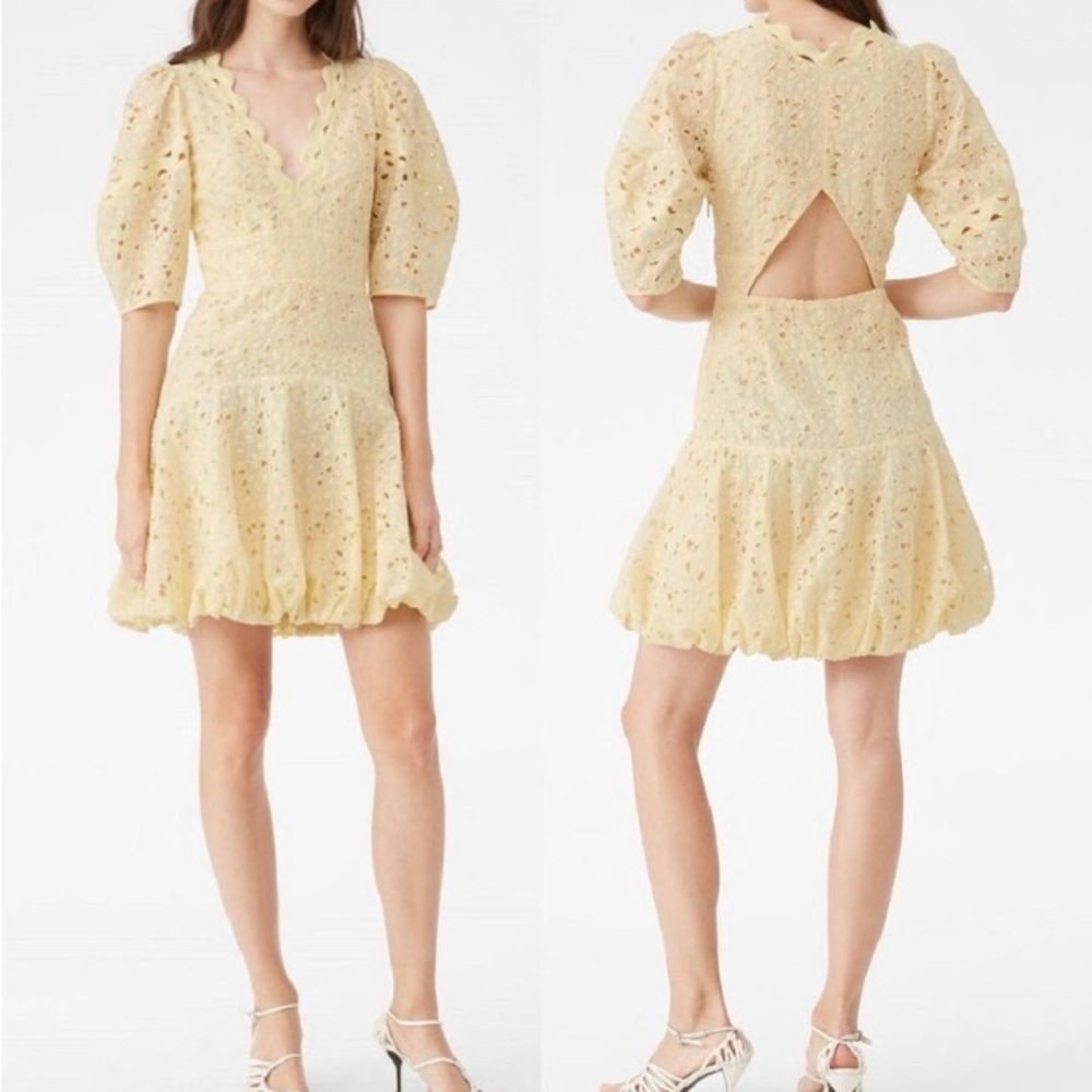 Tuckernuck Rebecca Taylor Audrey Eyelet Mini Dress